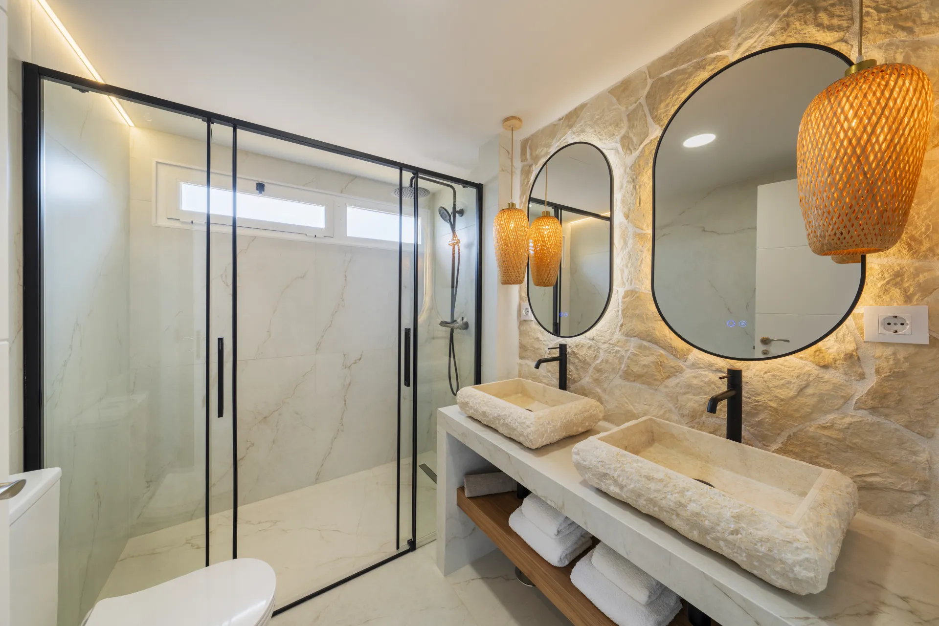 baño apartamento premium albir