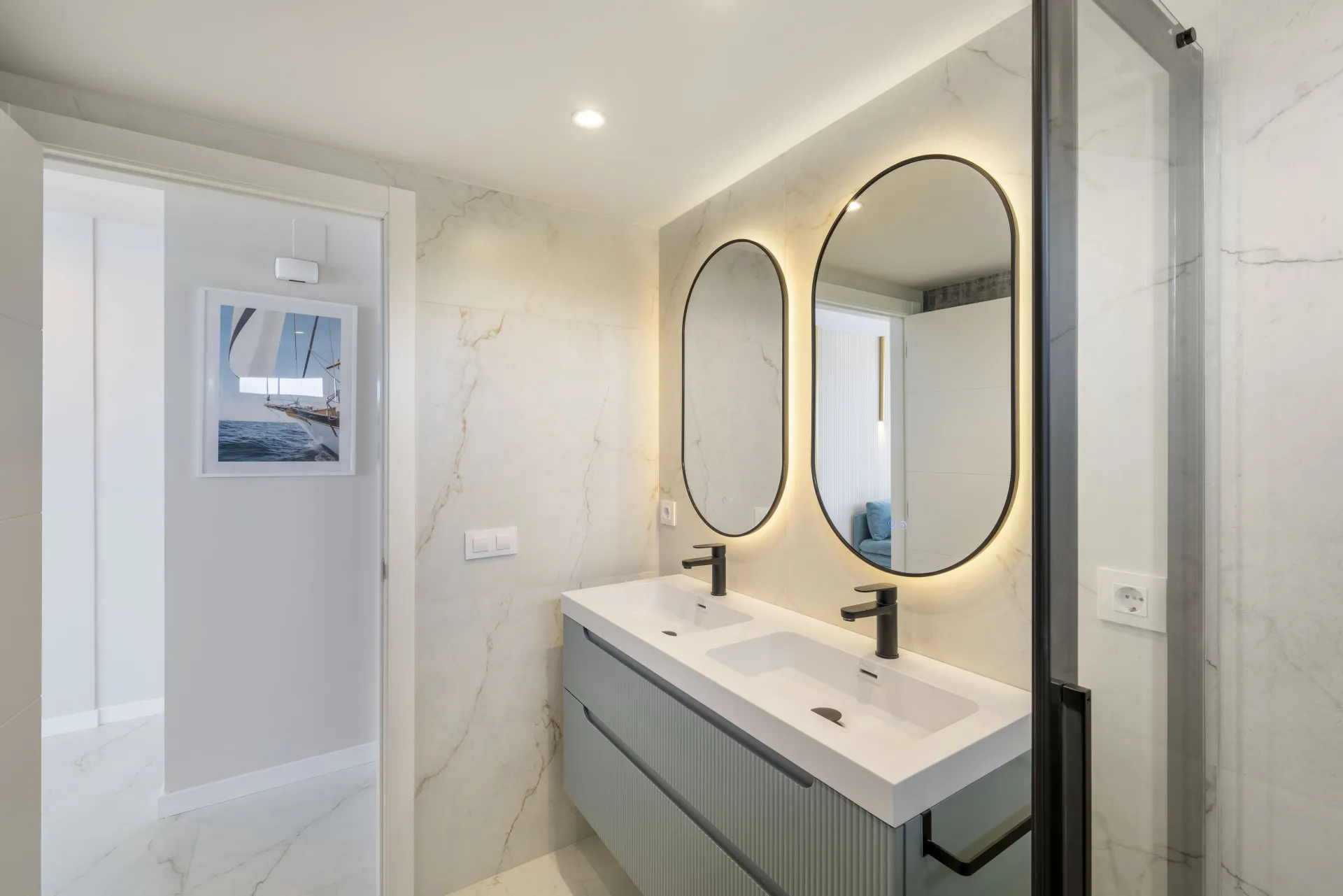 cuarto de baño apartamento premium albir